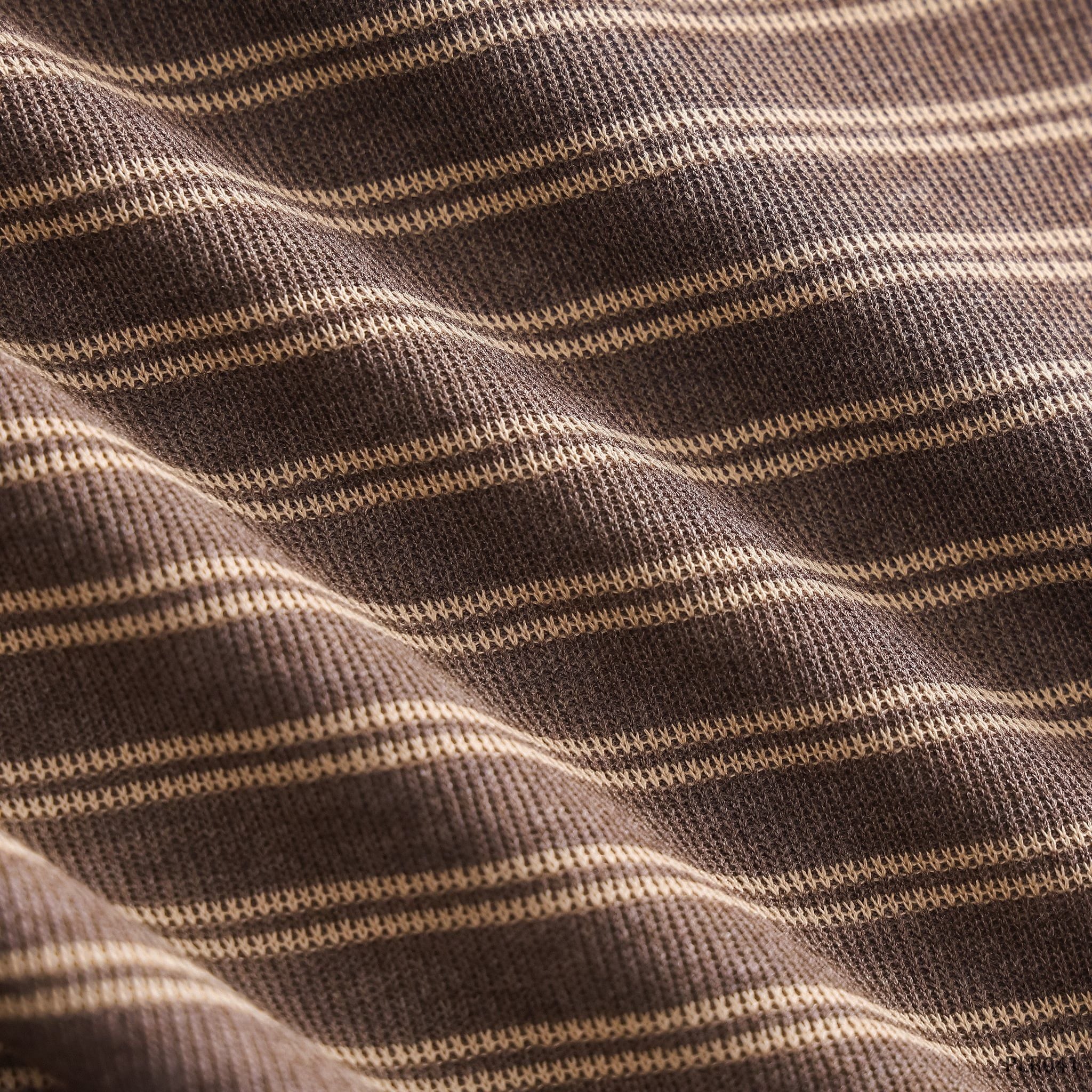 Áo polo V neck Horizontal stripe - 041 