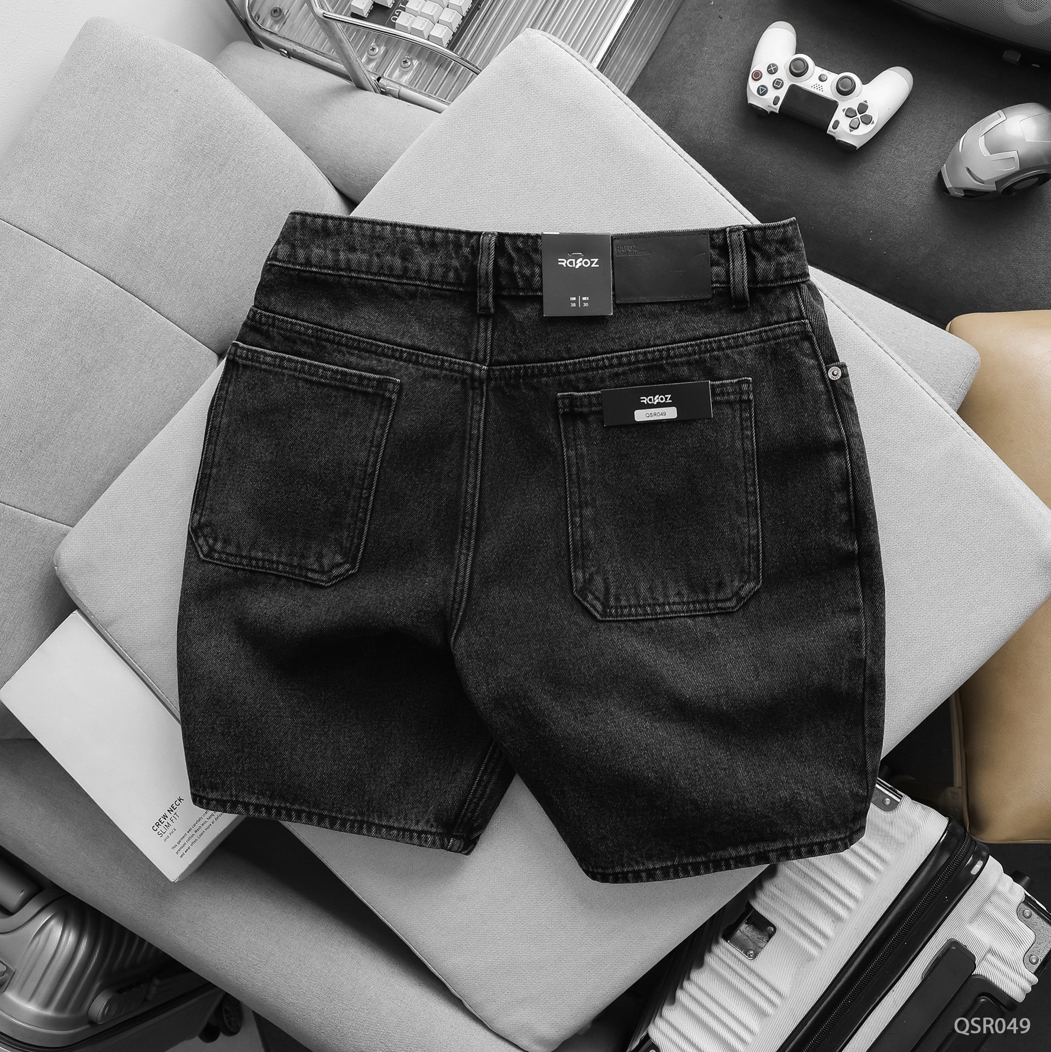  Quần short jean Dark grey - 049 