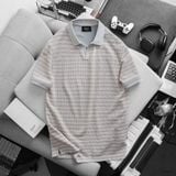  Áo polo V neck Horizontal stripe - 041 