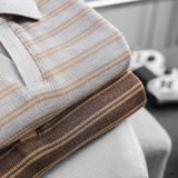  Áo polo V neck Horizontal stripe - 041 