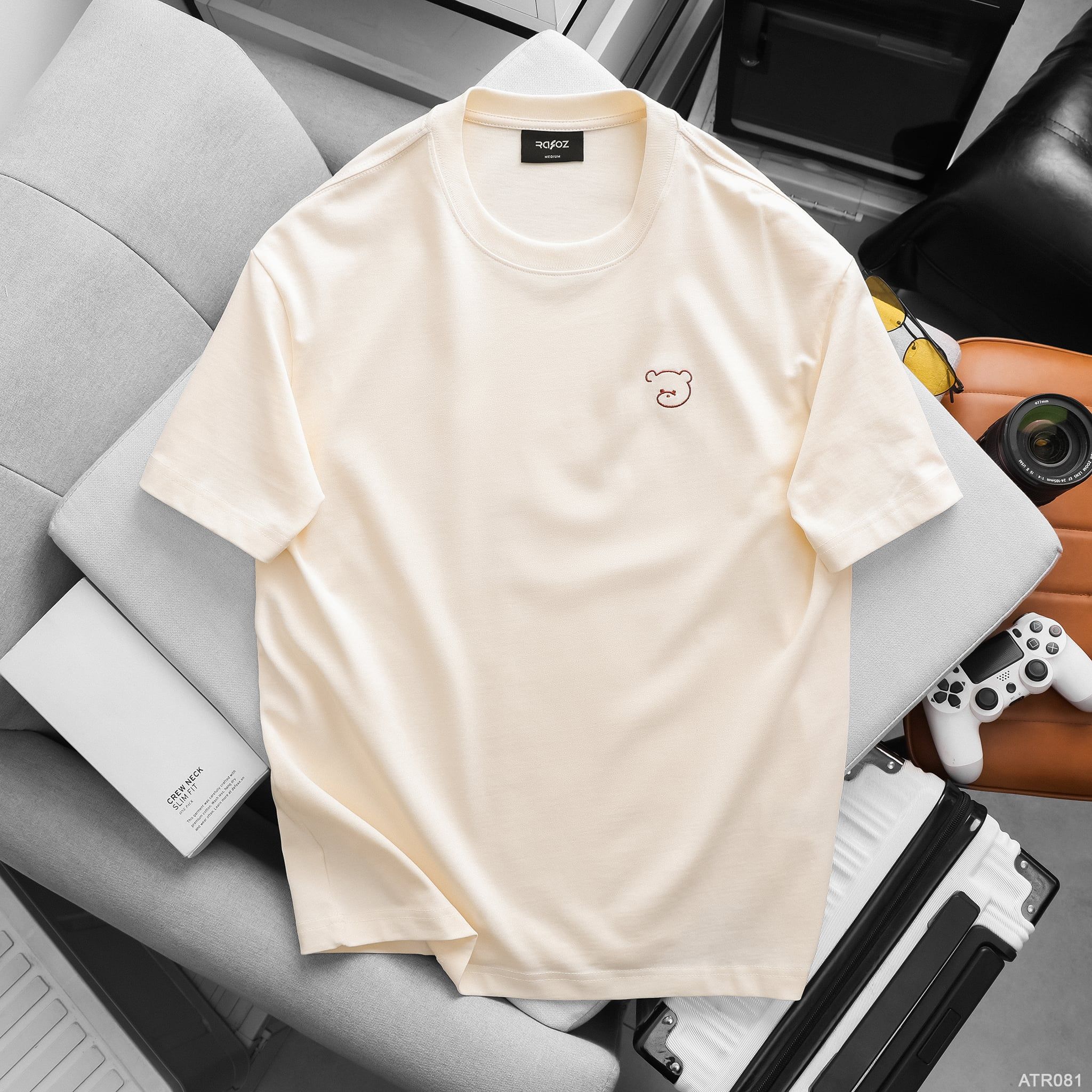  Áo thun RAFOZ bear embroidery - 081 