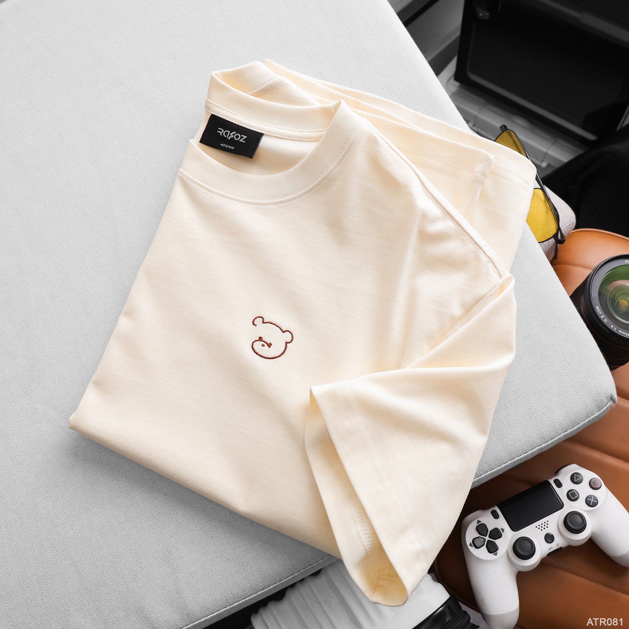  Áo thun RAFOZ bear embroidery - 081 