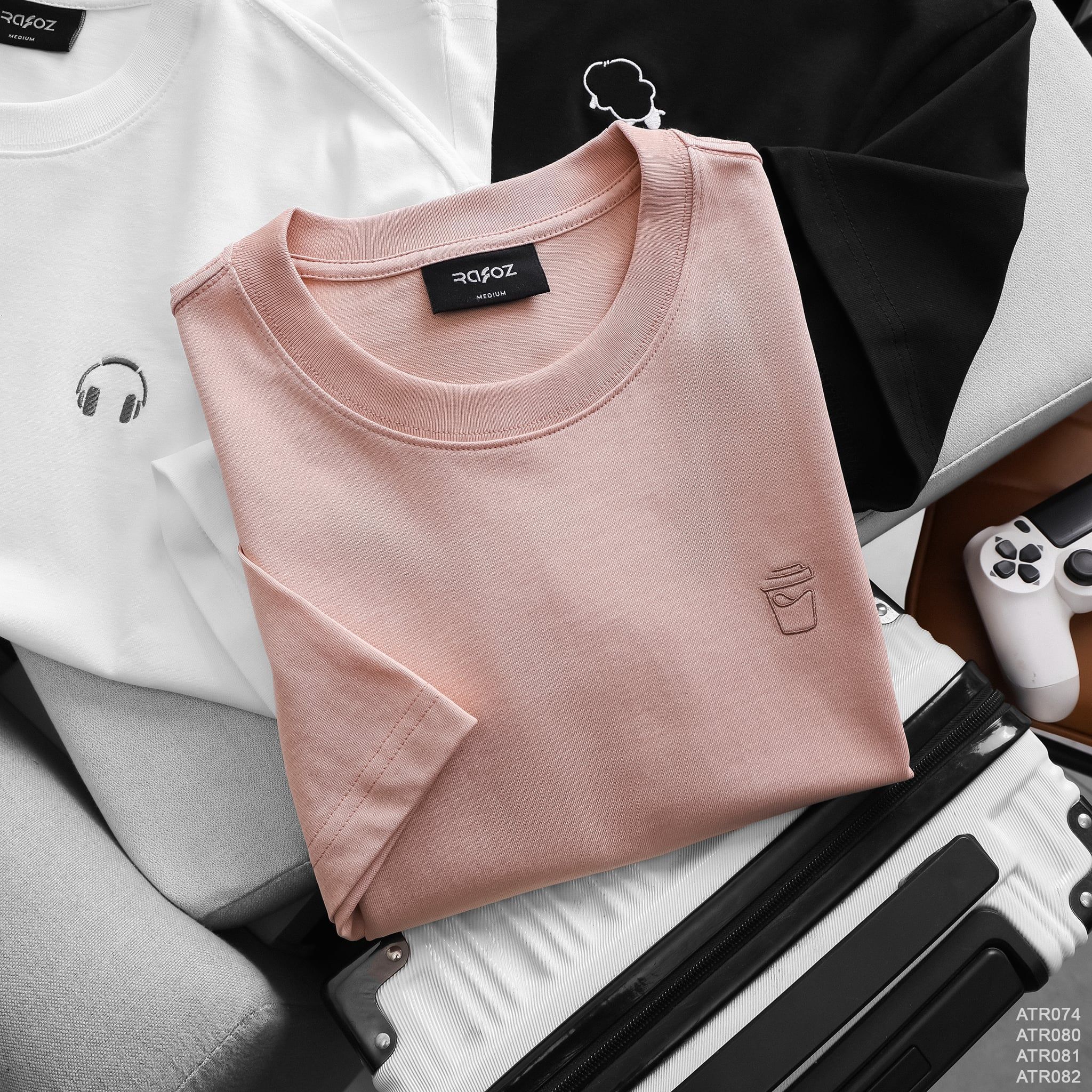  Áo thun RAFOZ Regular Coffee - 082 