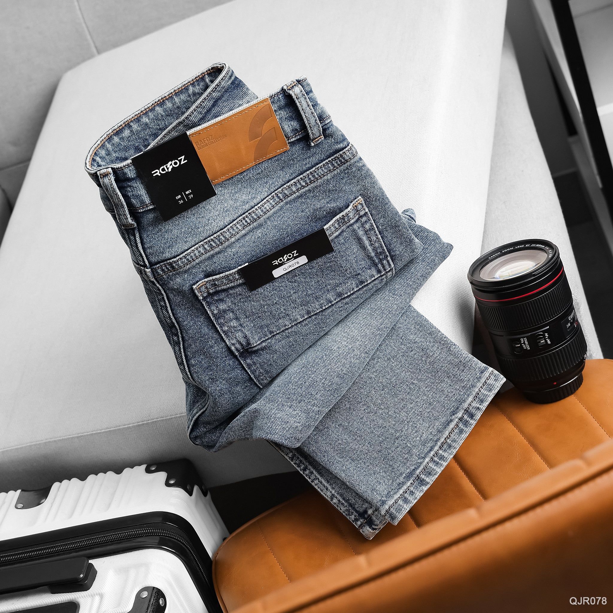  Quần jean RAFOZ Slimfit Sky Blue - 078 