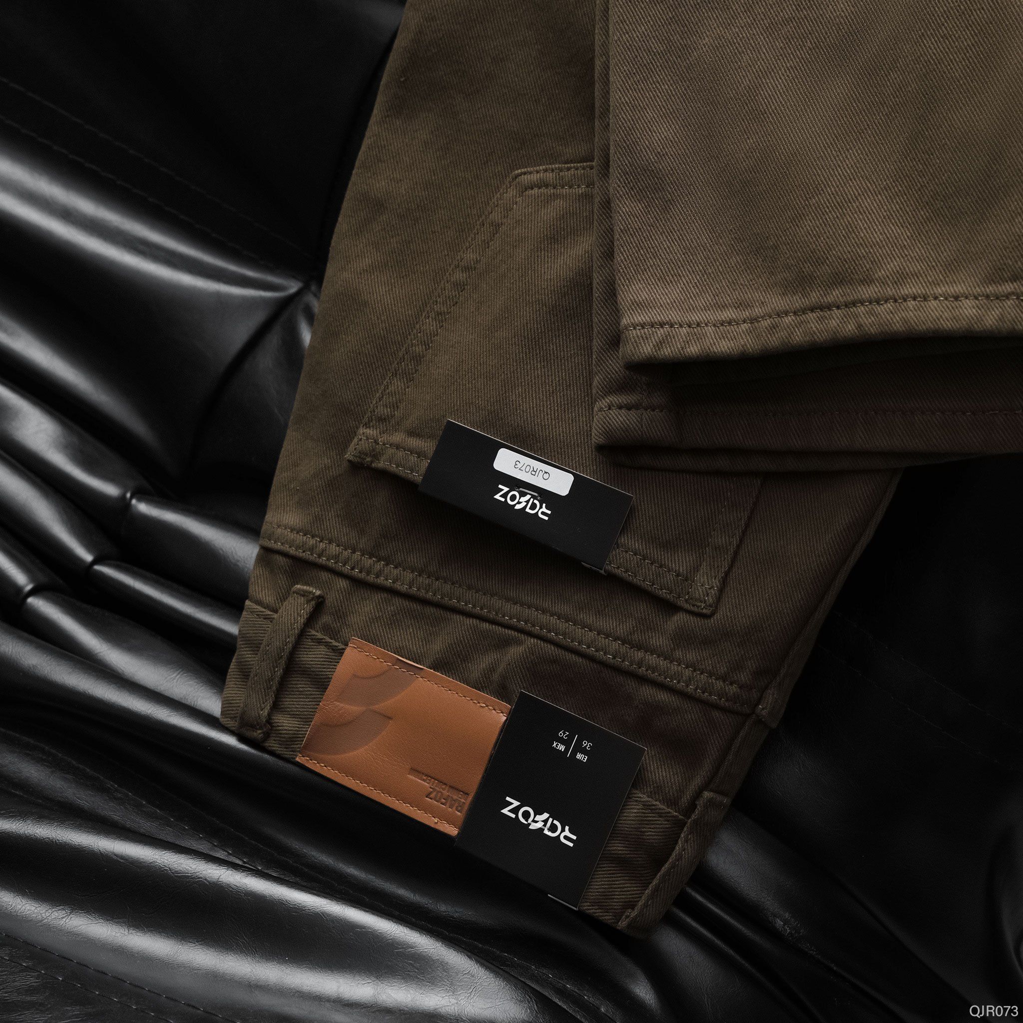  Quần jean RAFOZ form Relaxed Brown - 073 