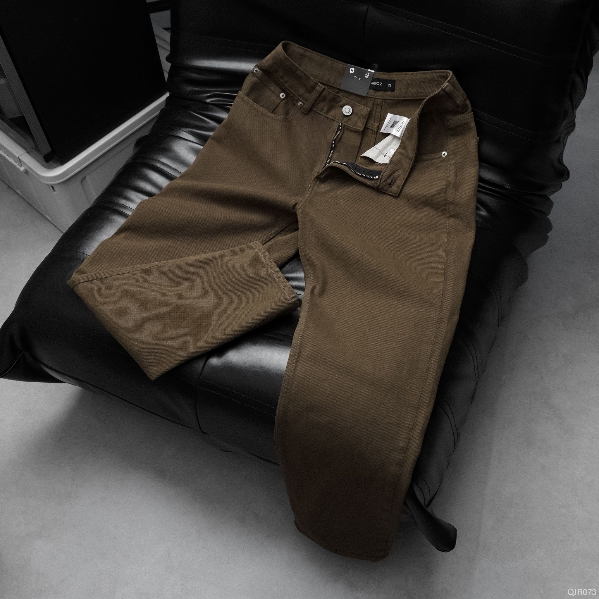  Quần jean RAFOZ form Relaxed Brown - 073 