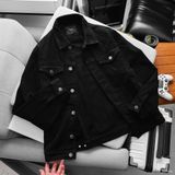  Áo khoác jean RAFOZ basic Black - 025 