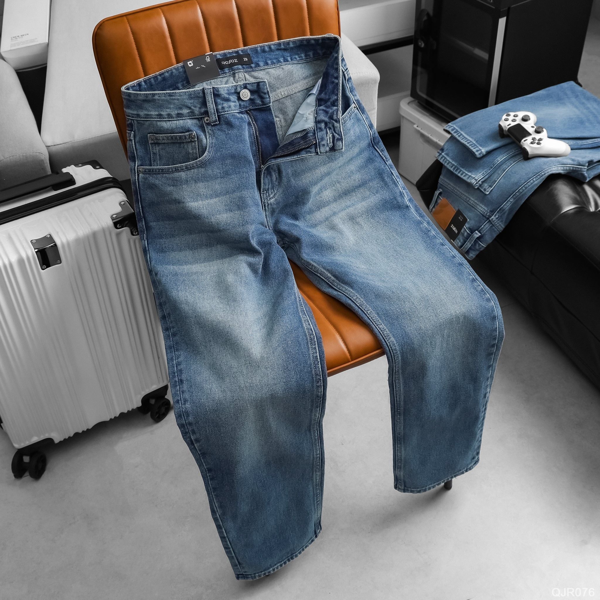  Quần jean relaxed RAFOZ Basic - 076 