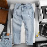  Quần jean relaxed RAFOZ Ripped wash - 075 