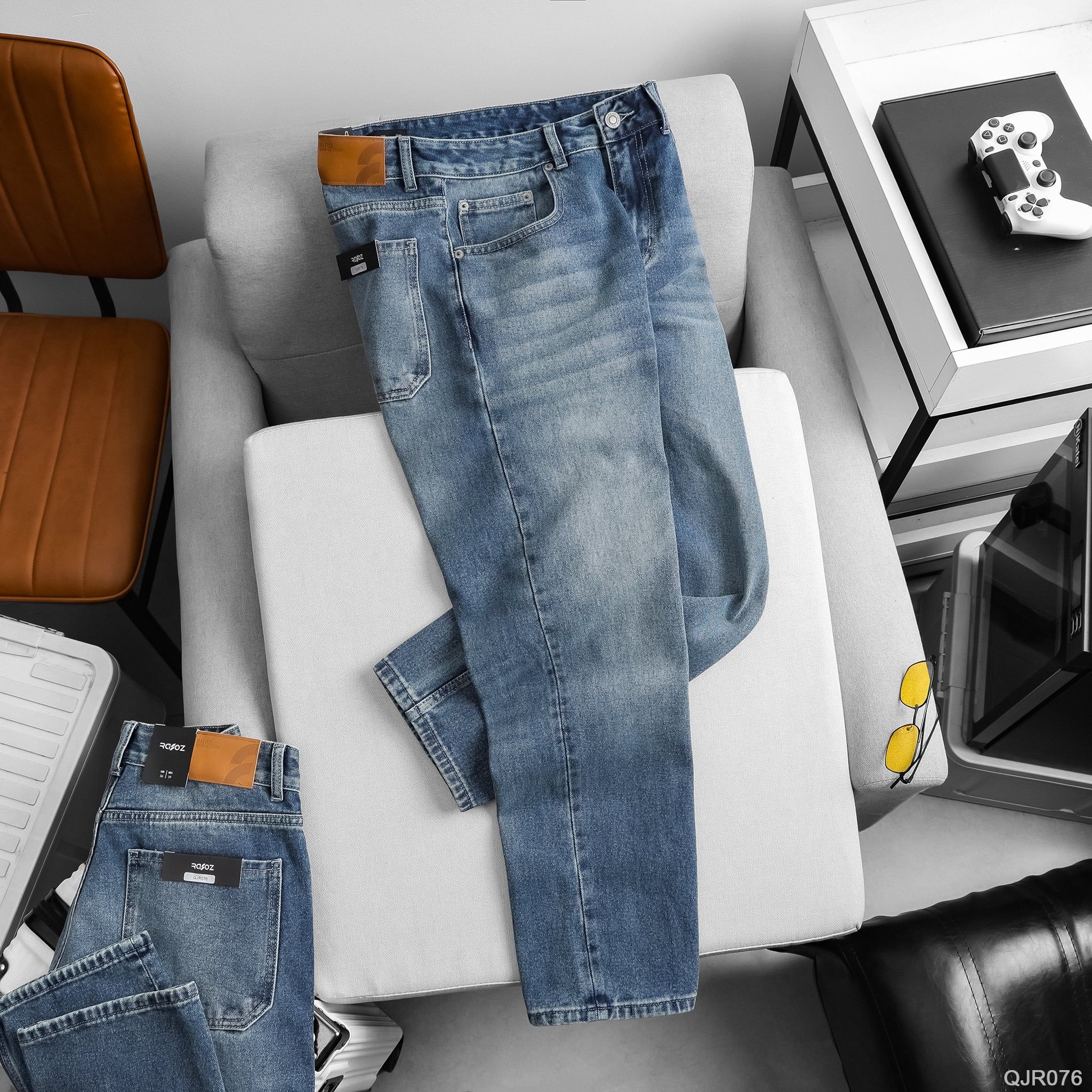  Quần jean relaxed RAFOZ Basic - 076 