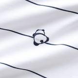  Áo thun RAFOZ stripes thêu gấu - 040 