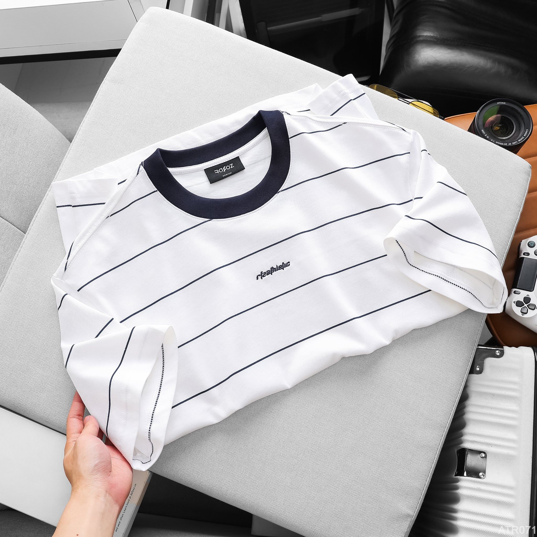  Áo thun RAFOZ Minimal Stripes - 071 