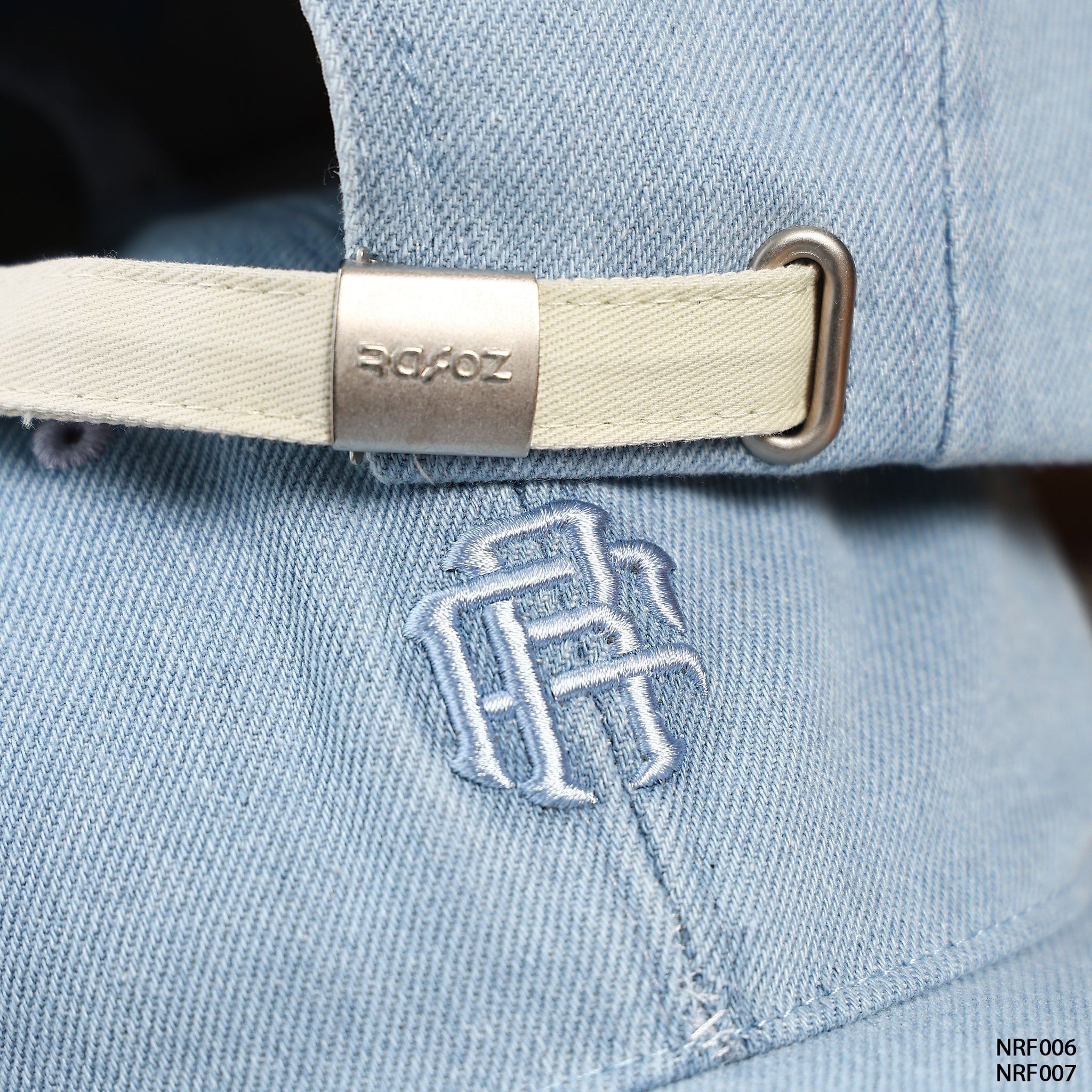  Nón Denim thêu logo - 007 