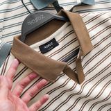  Áo polo cổ V RAFOZ kẻ ngang - 021 