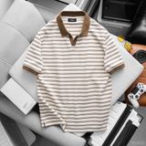  Áo polo cổ V RAFOZ kẻ ngang - 021 