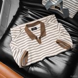  Áo polo cổ V RAFOZ kẻ ngang - 021 