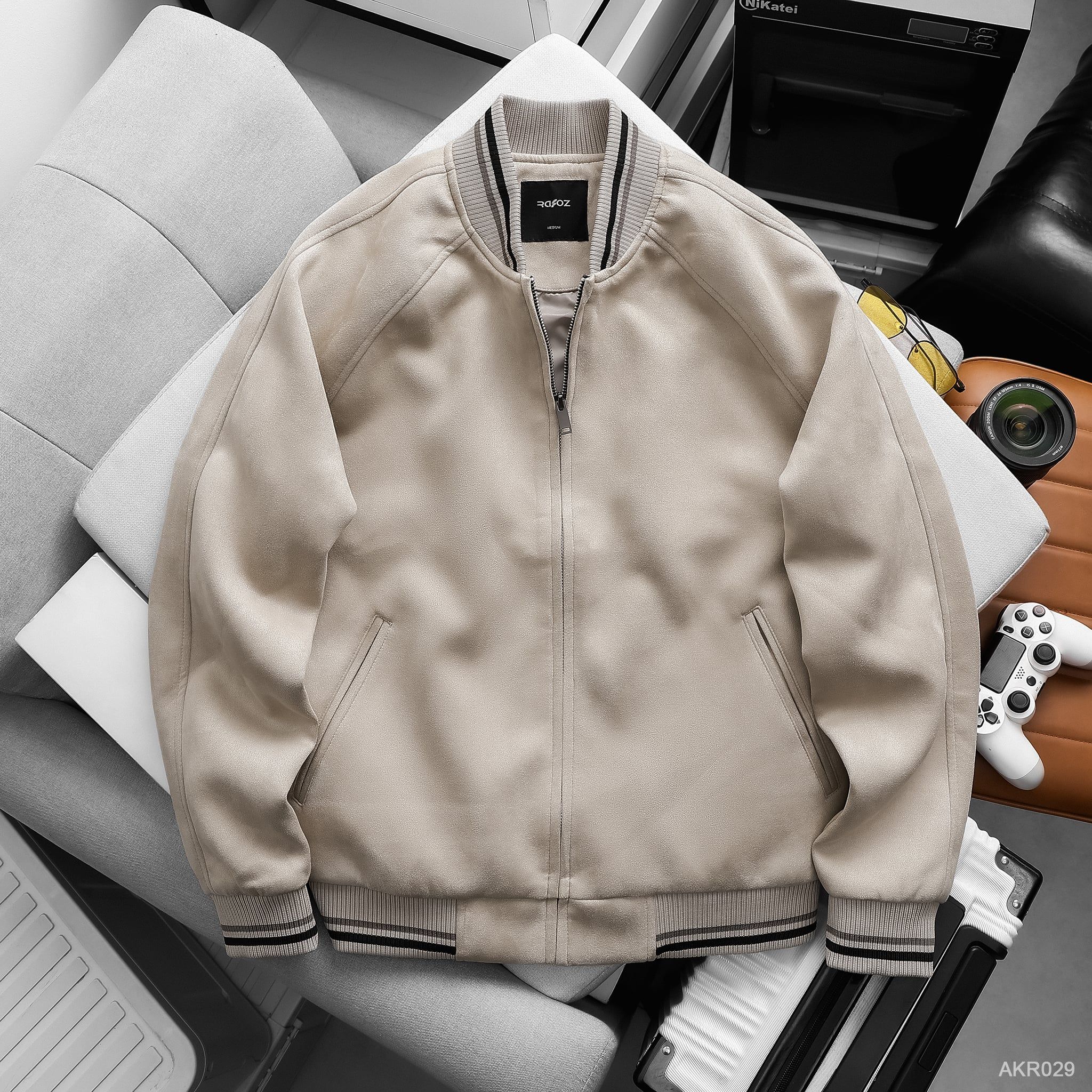  Áo khoác bomber suede RAFOZ - 029 