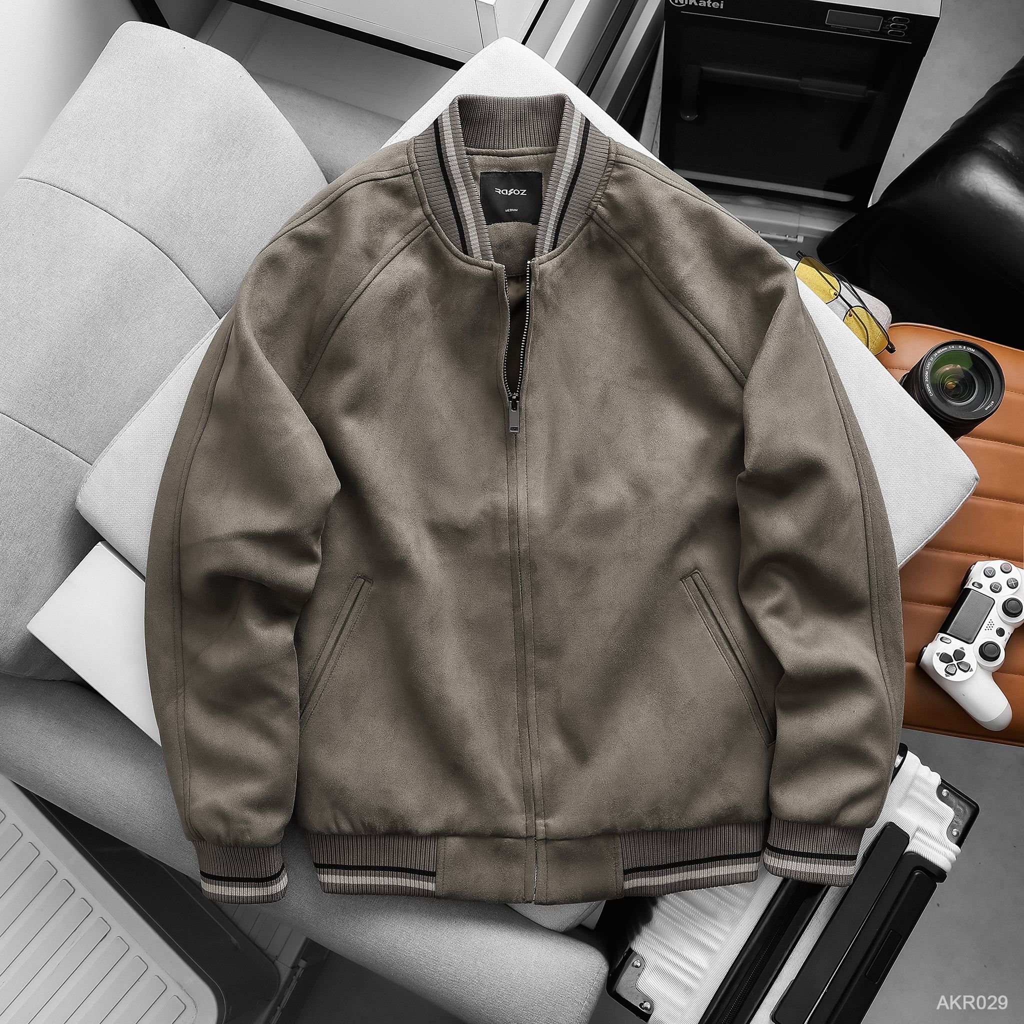  Áo khoác bomber suede RAFOZ - 029 