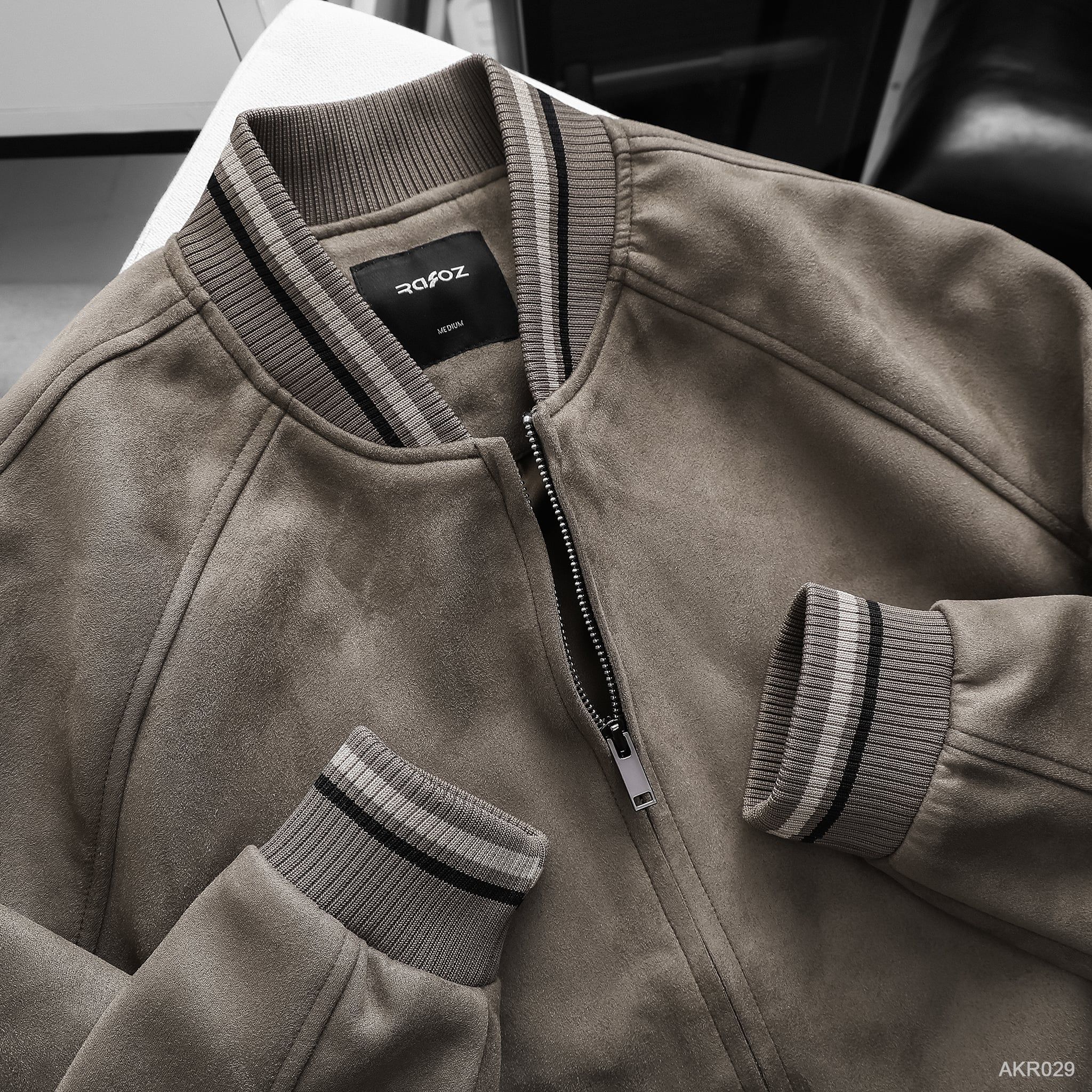  Áo khoác bomber suede RAFOZ - 029 