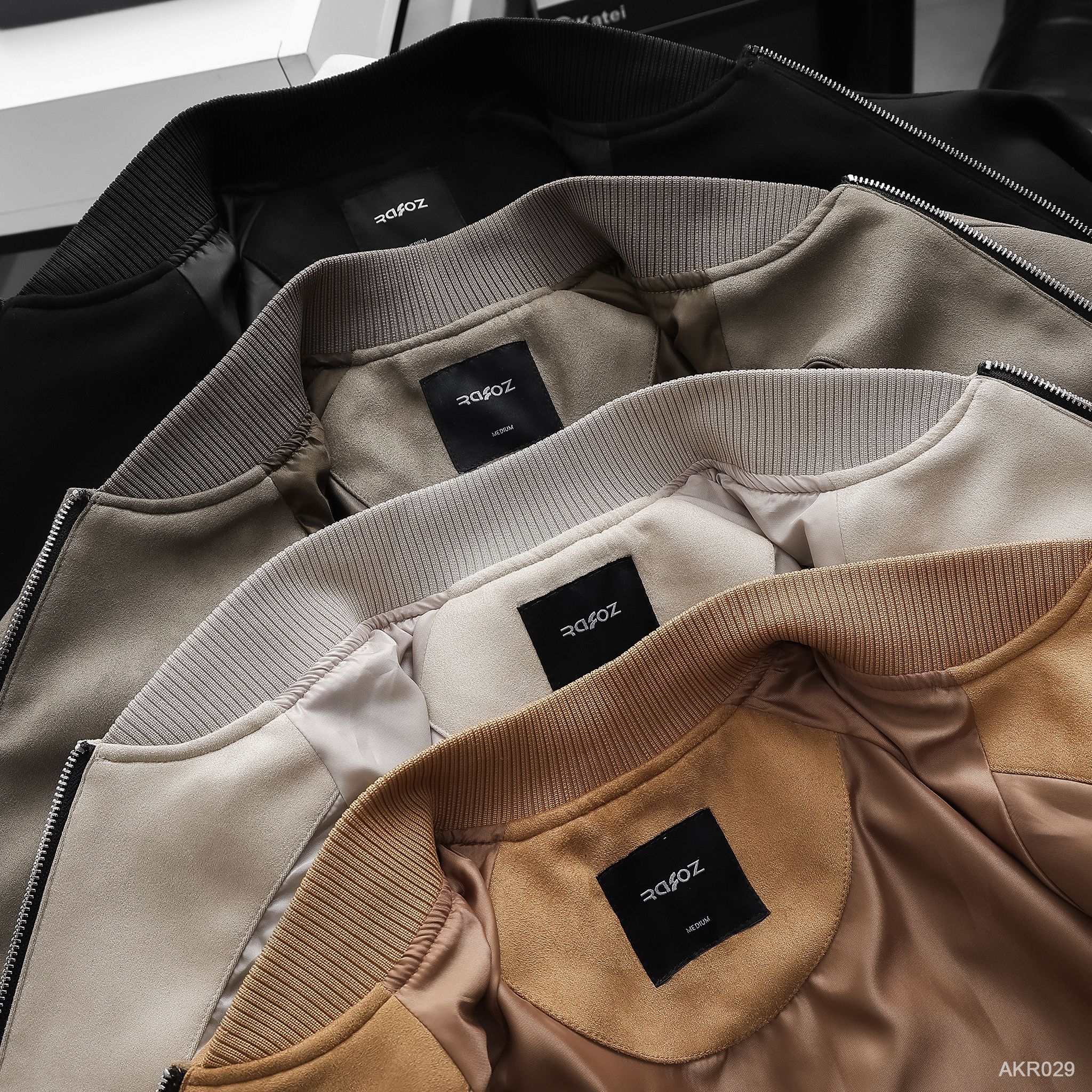  Áo khoác bomber suede RAFOZ - 029 