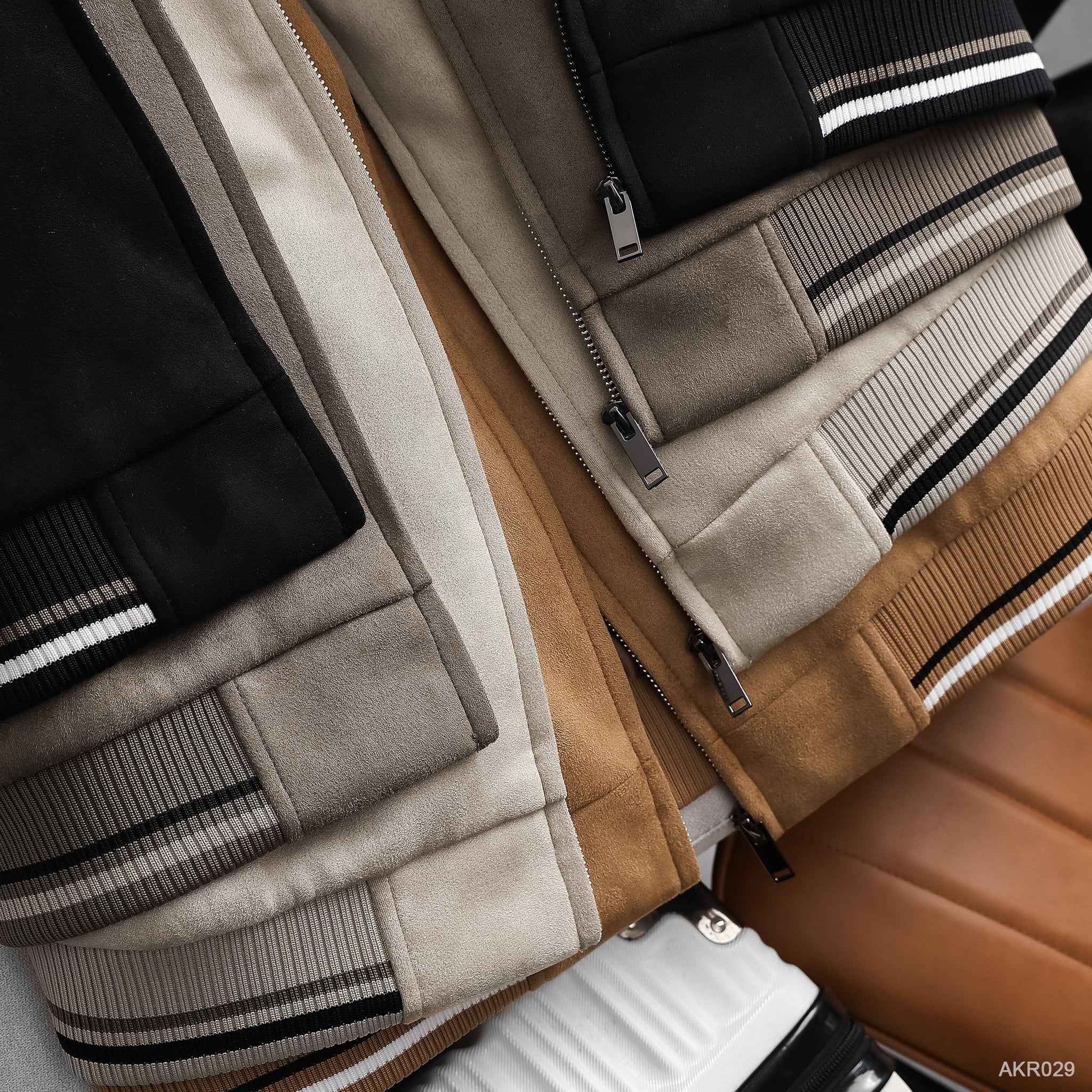  Áo khoác bomber suede RAFOZ - 029 