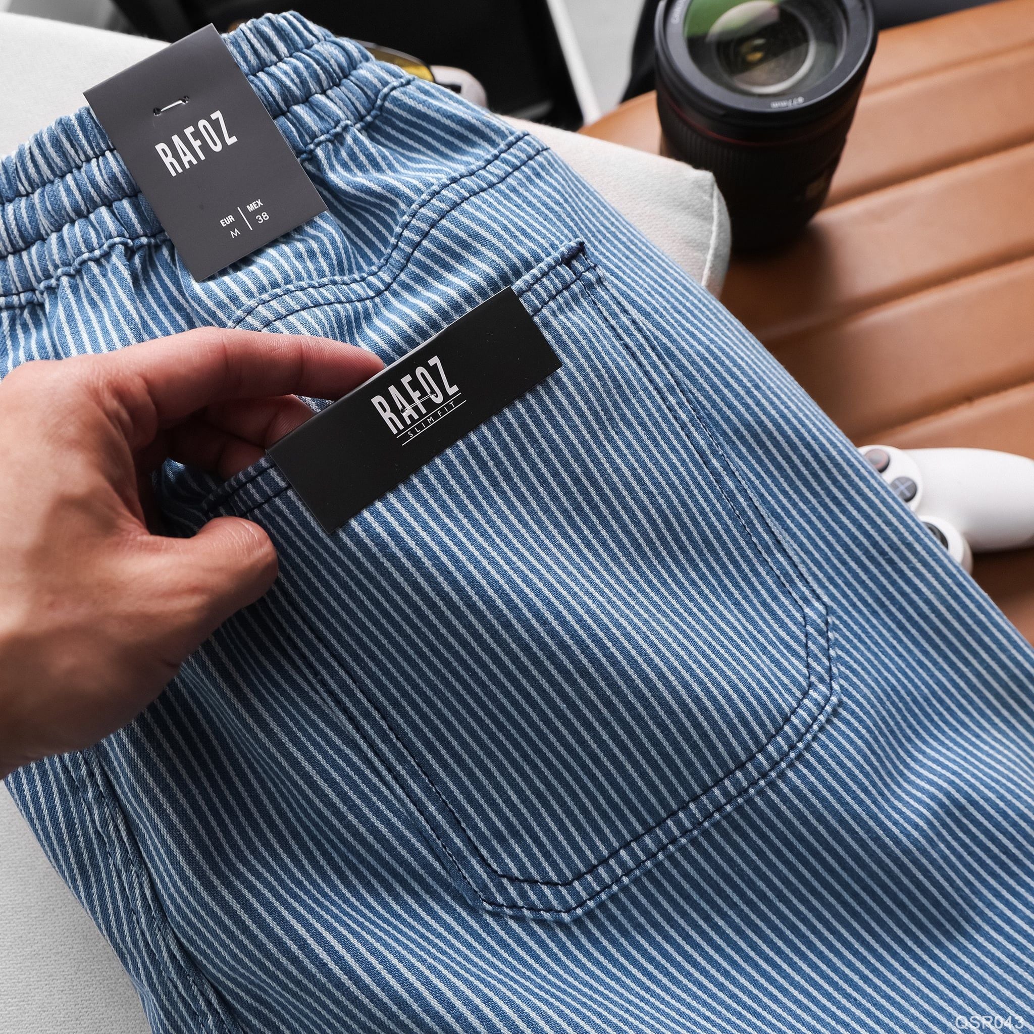  Quần short RAFOZ Pinstripe basic - 043 