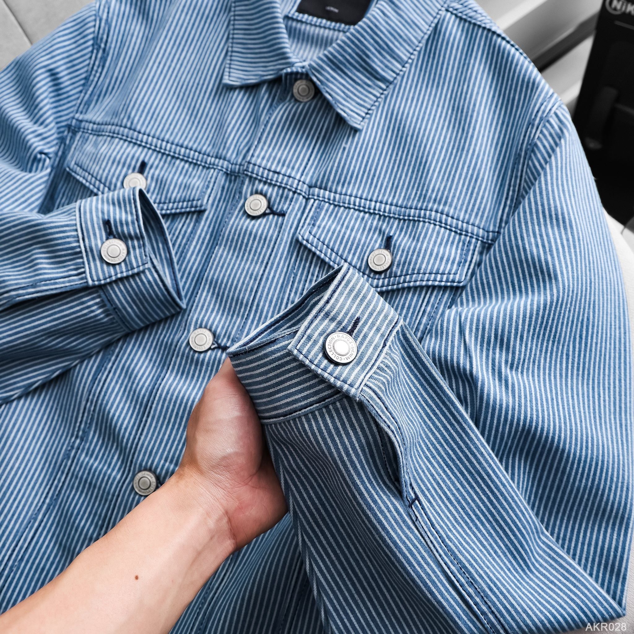  Áo khoác jean RAFOZ Pinstripe - 028 