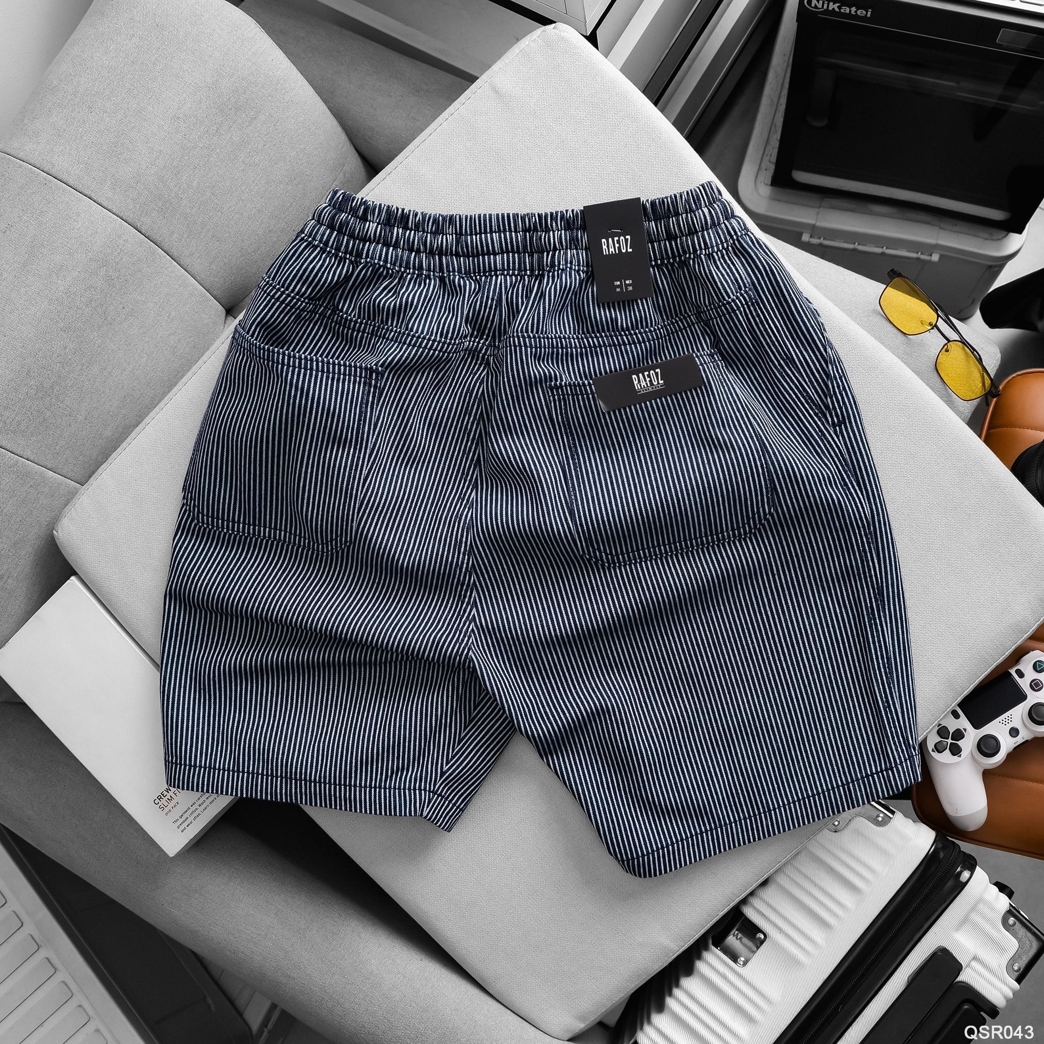  Quần short RAFOZ Pinstripe basic - 043 