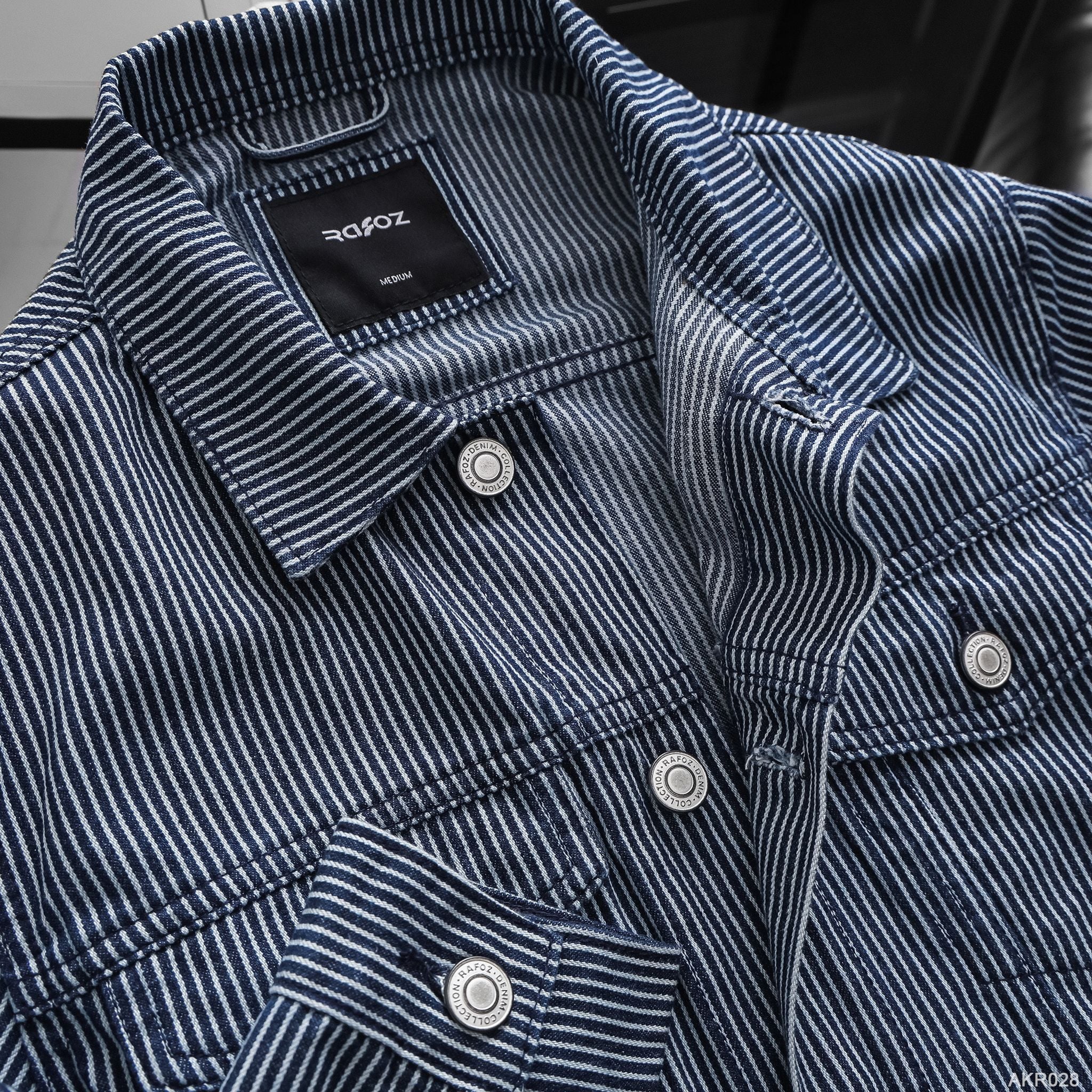  Áo khoác jean RAFOZ Pinstripe - 028 