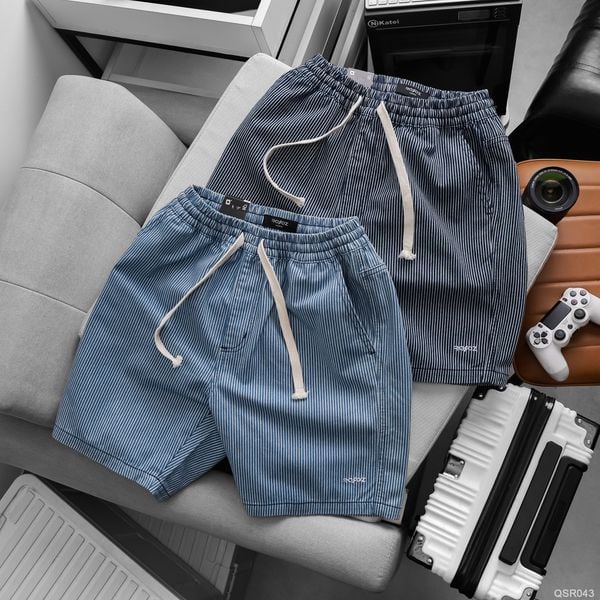  Quần short Pinstripe basic - 043 