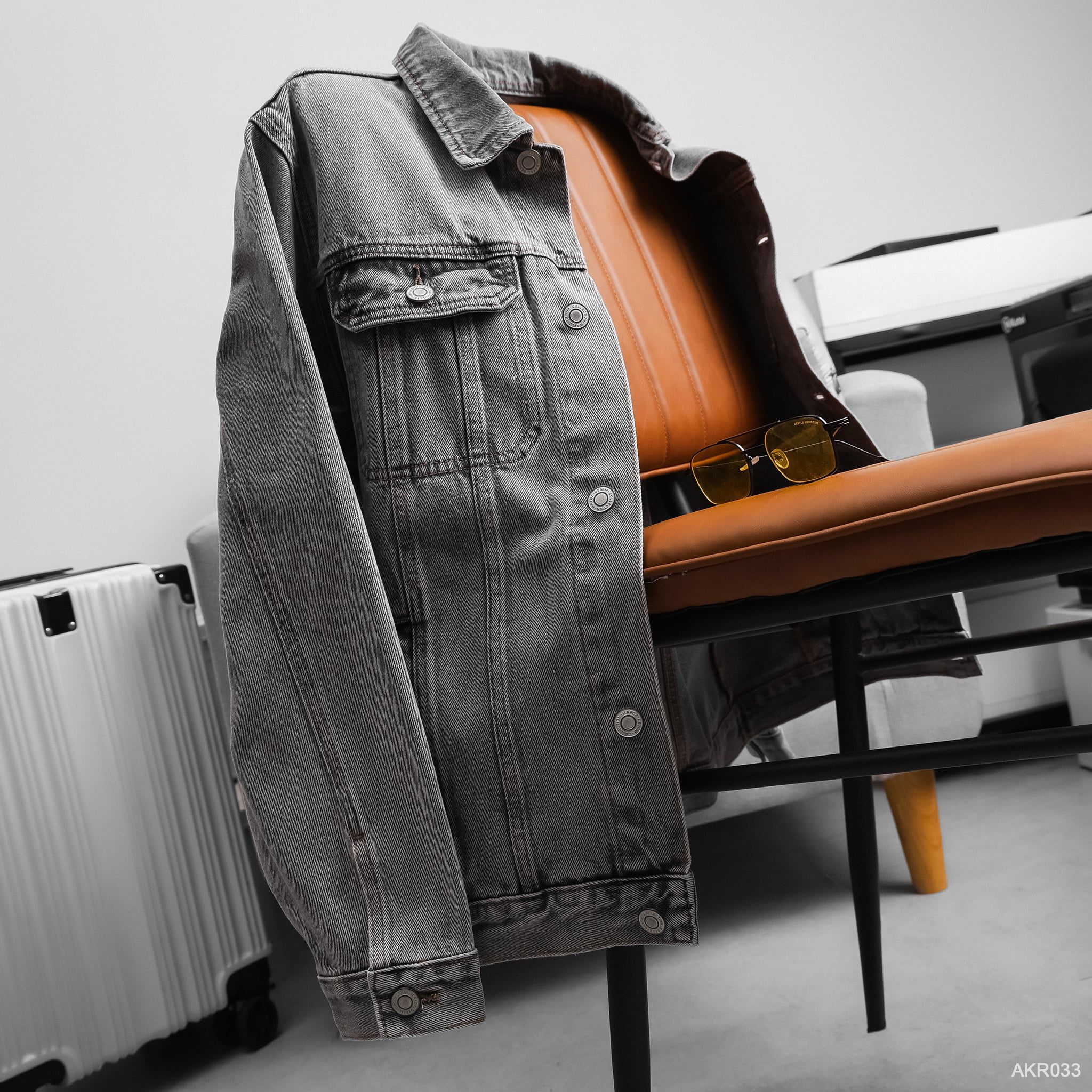  Áo khoác jean RAFOZ Grey wash - 033 