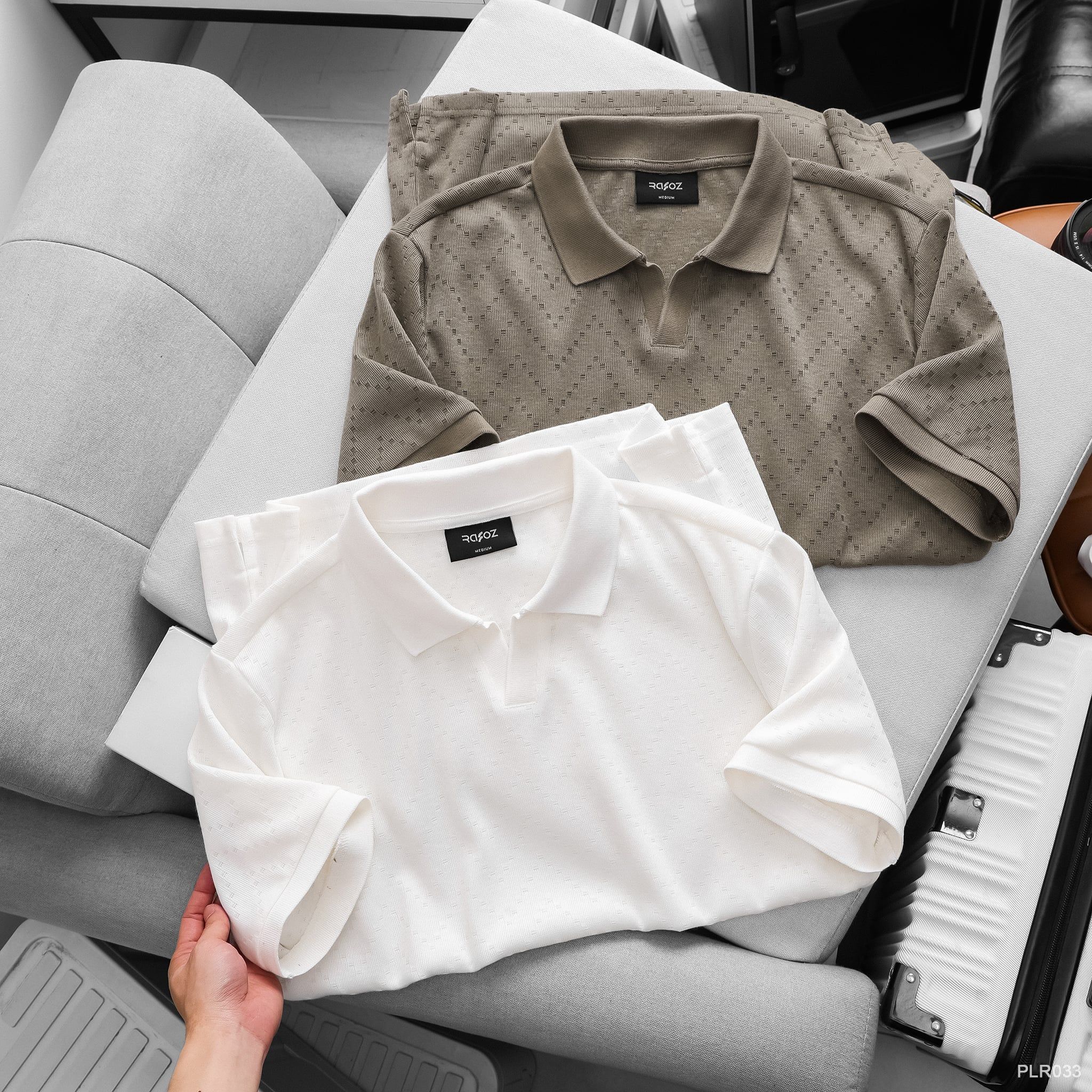  Áo polo V - neck RAFOZ casual - 033 