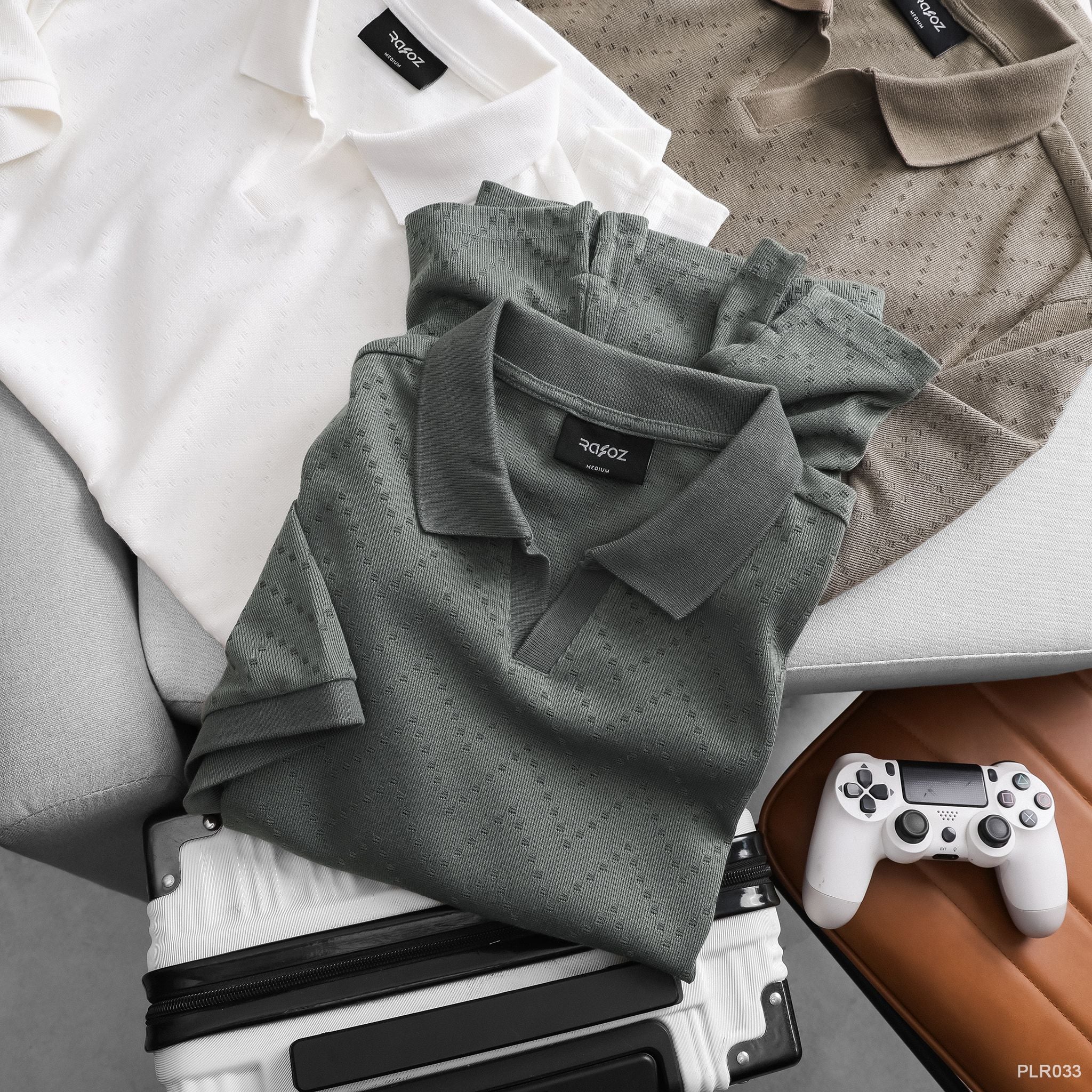  Áo polo V - neck RAFOZ casual - 033 