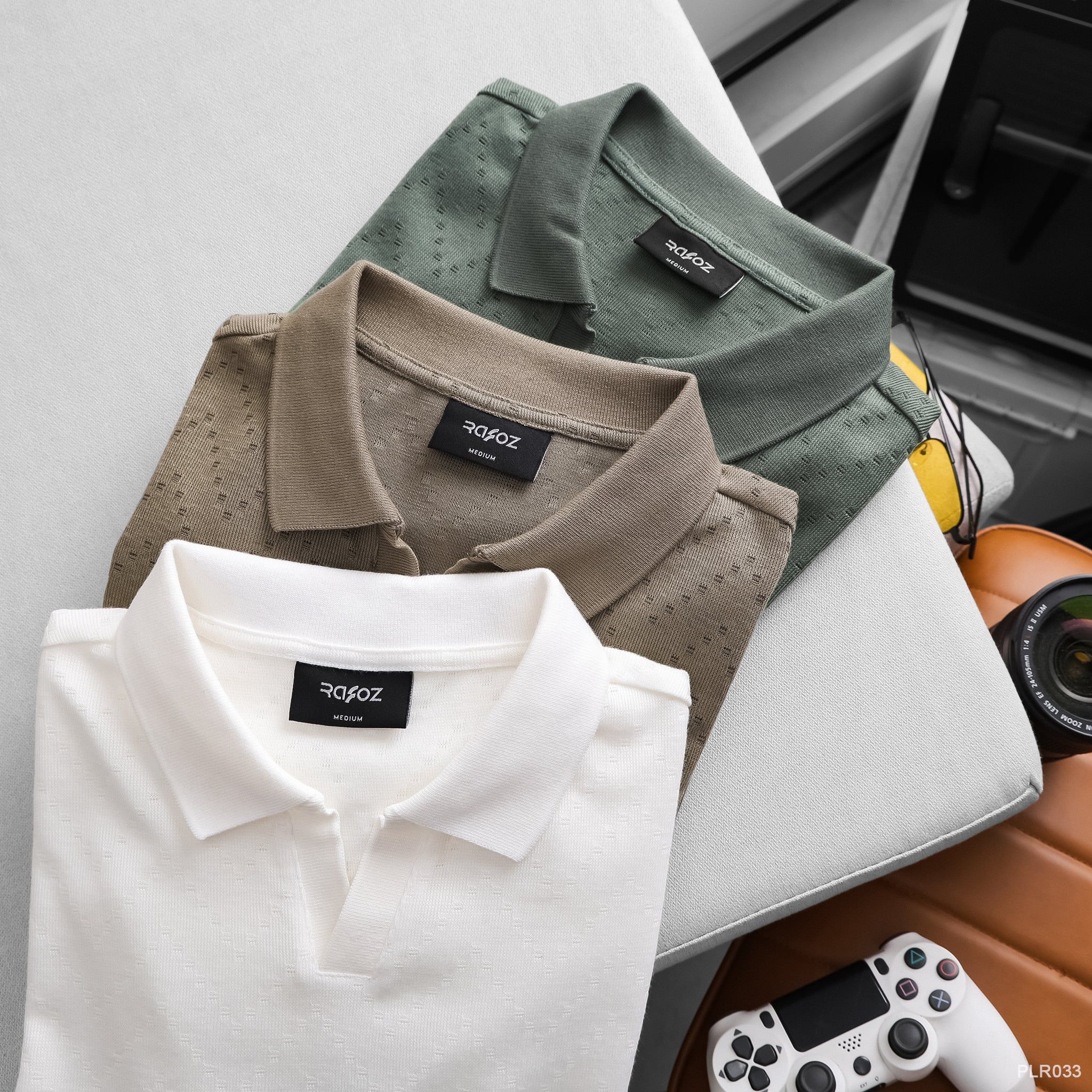  Áo polo V - neck RAFOZ casual - 033 