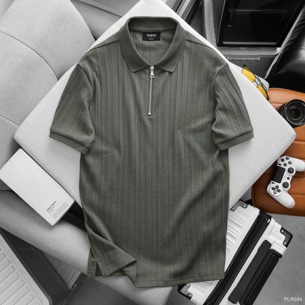  Áo polo RAFOZ trụ Zipper Basic - 034 