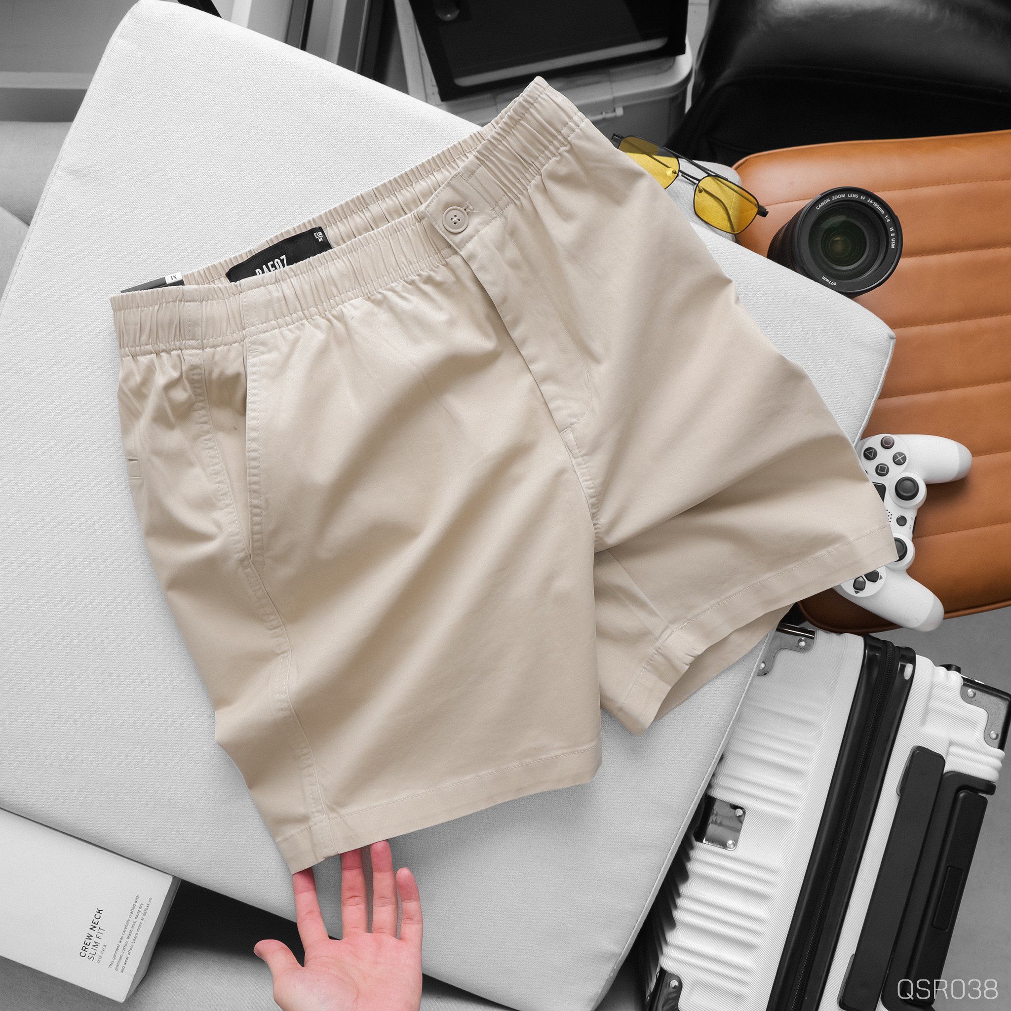  Quần short kaki lưng thun RAFOZ - 038 