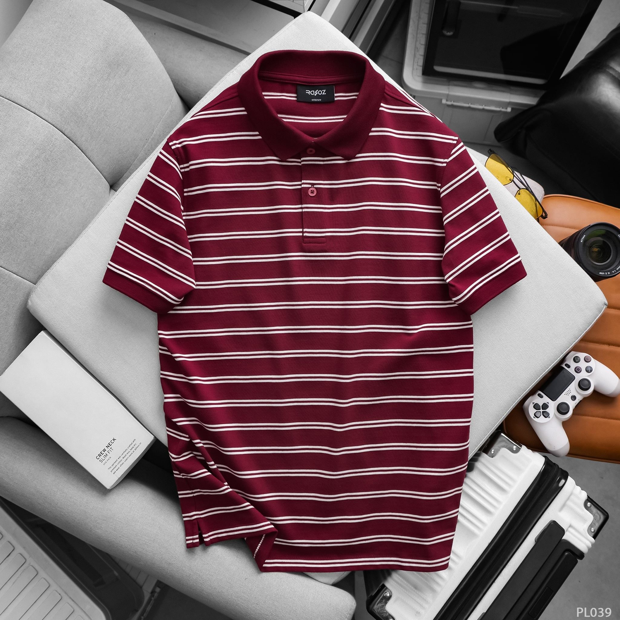  Áo polo RAFOZ Horizontal striped - 039 