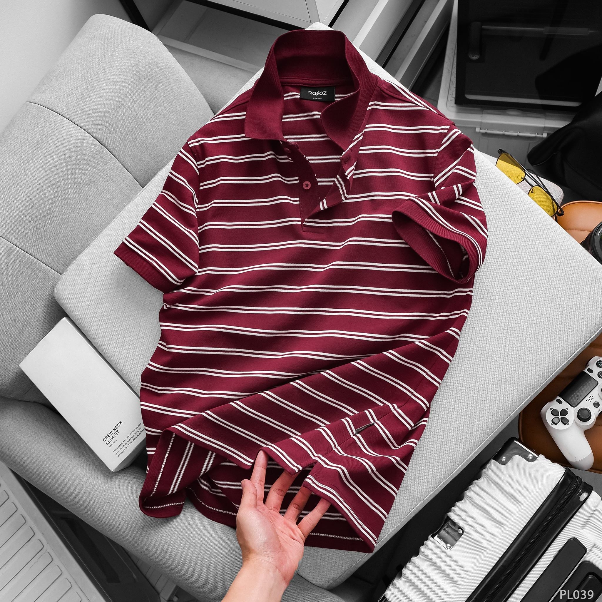  Áo polo RAFOZ Horizontal striped - 039 