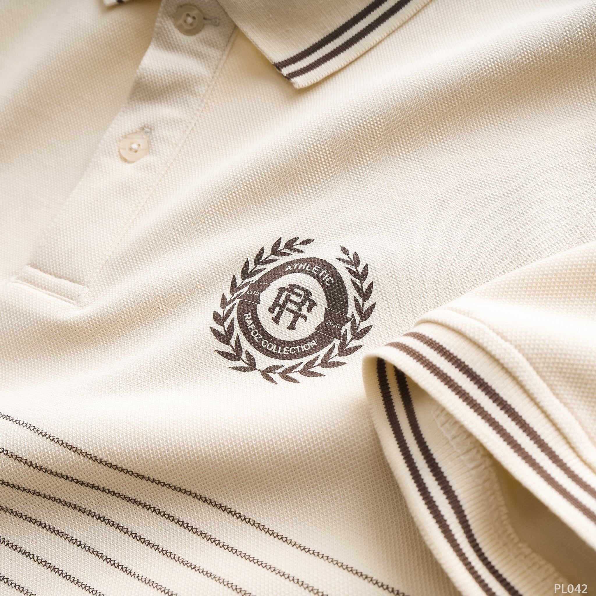  Áo polo RAFOZ Beige Printed - 042 