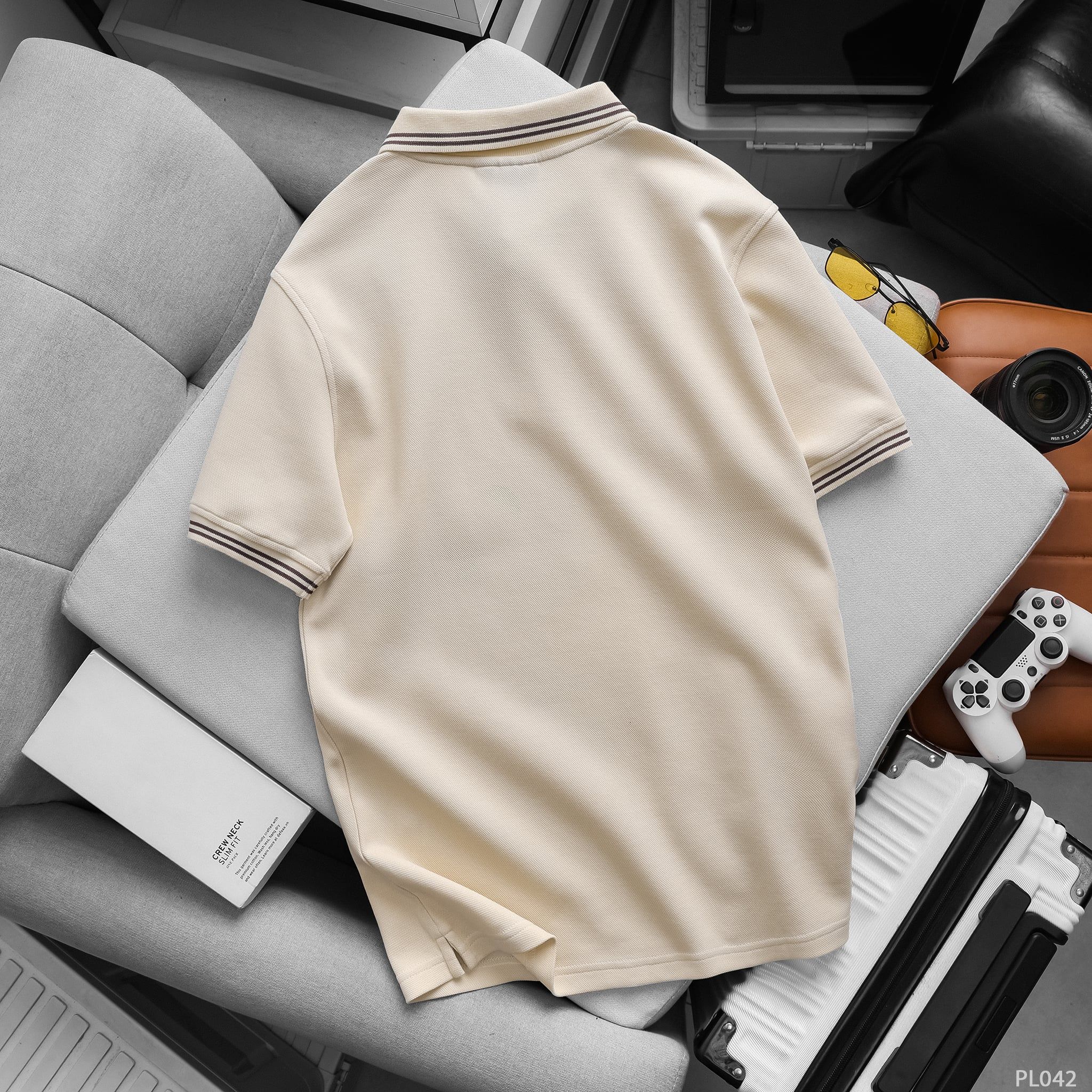  Áo polo RAFOZ Beige Printed - 042 