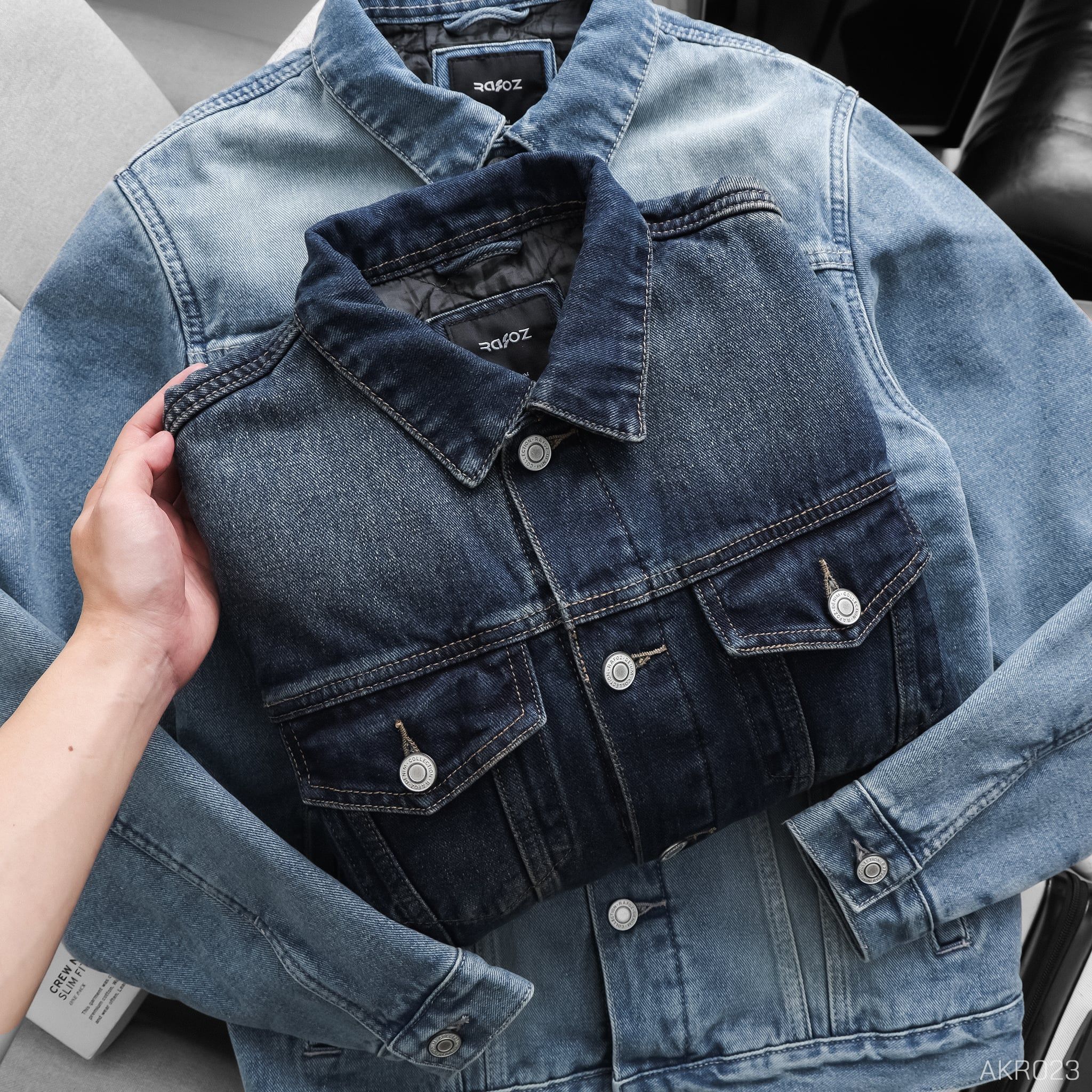  Áo khoác denim chần bông RAFOZ - 023 