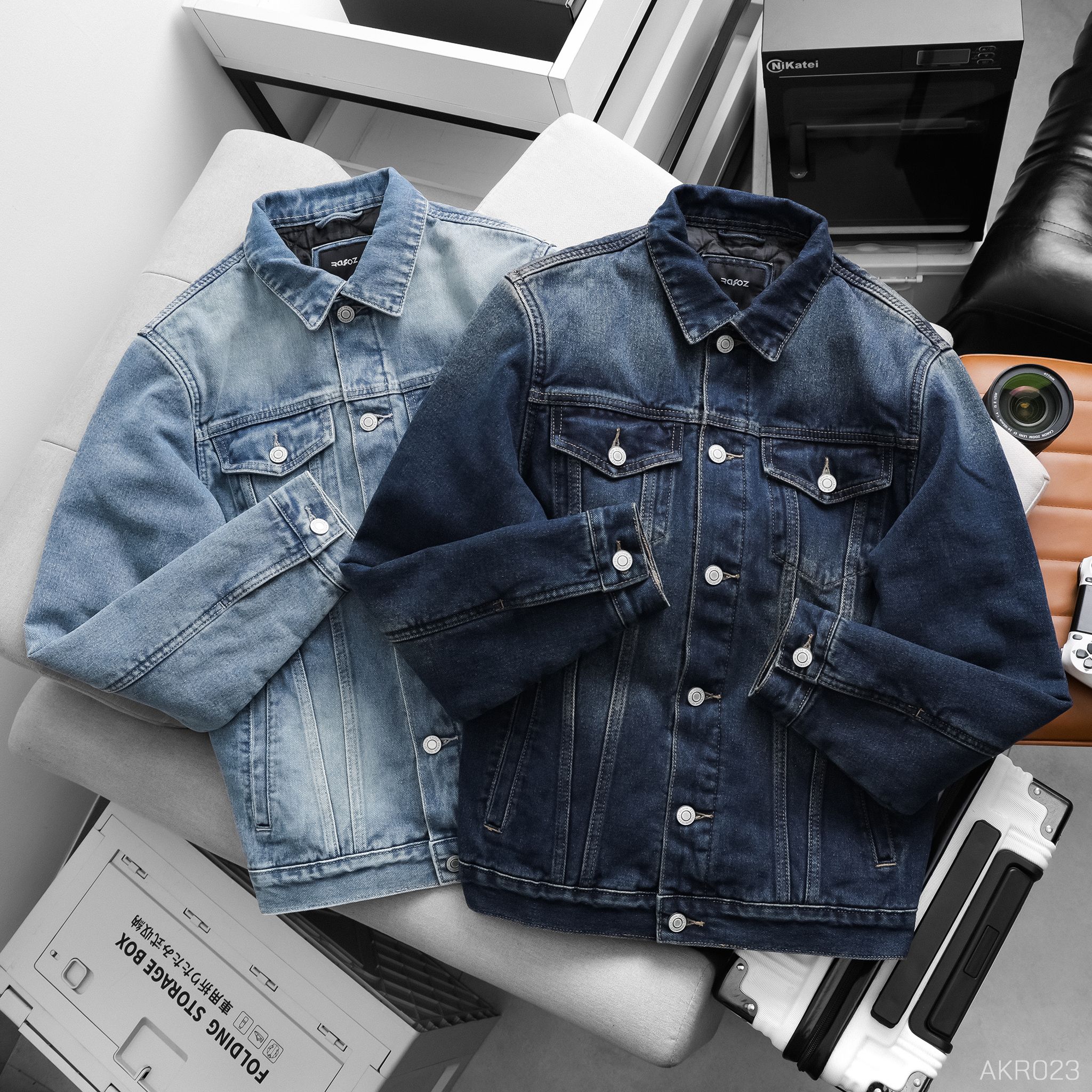  Áo khoác denim chần bông RAFOZ - 023 