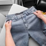  Quần jean cargo RAFOZ Light blue - 082 