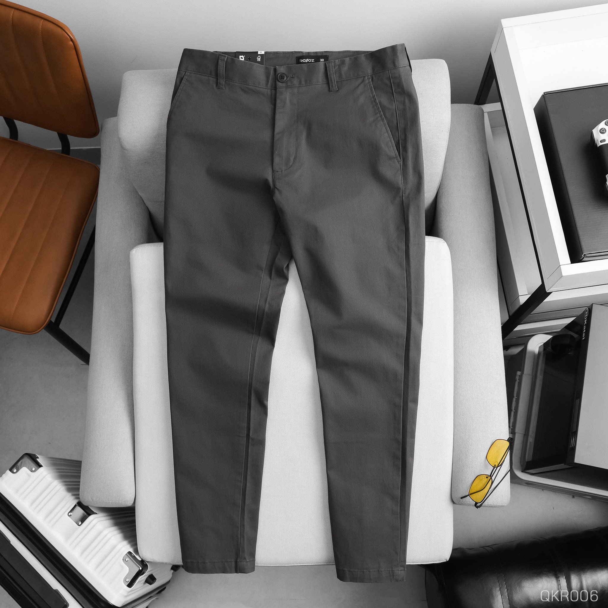 Quần kaki RAFOZ basic form Slimfit - 006 