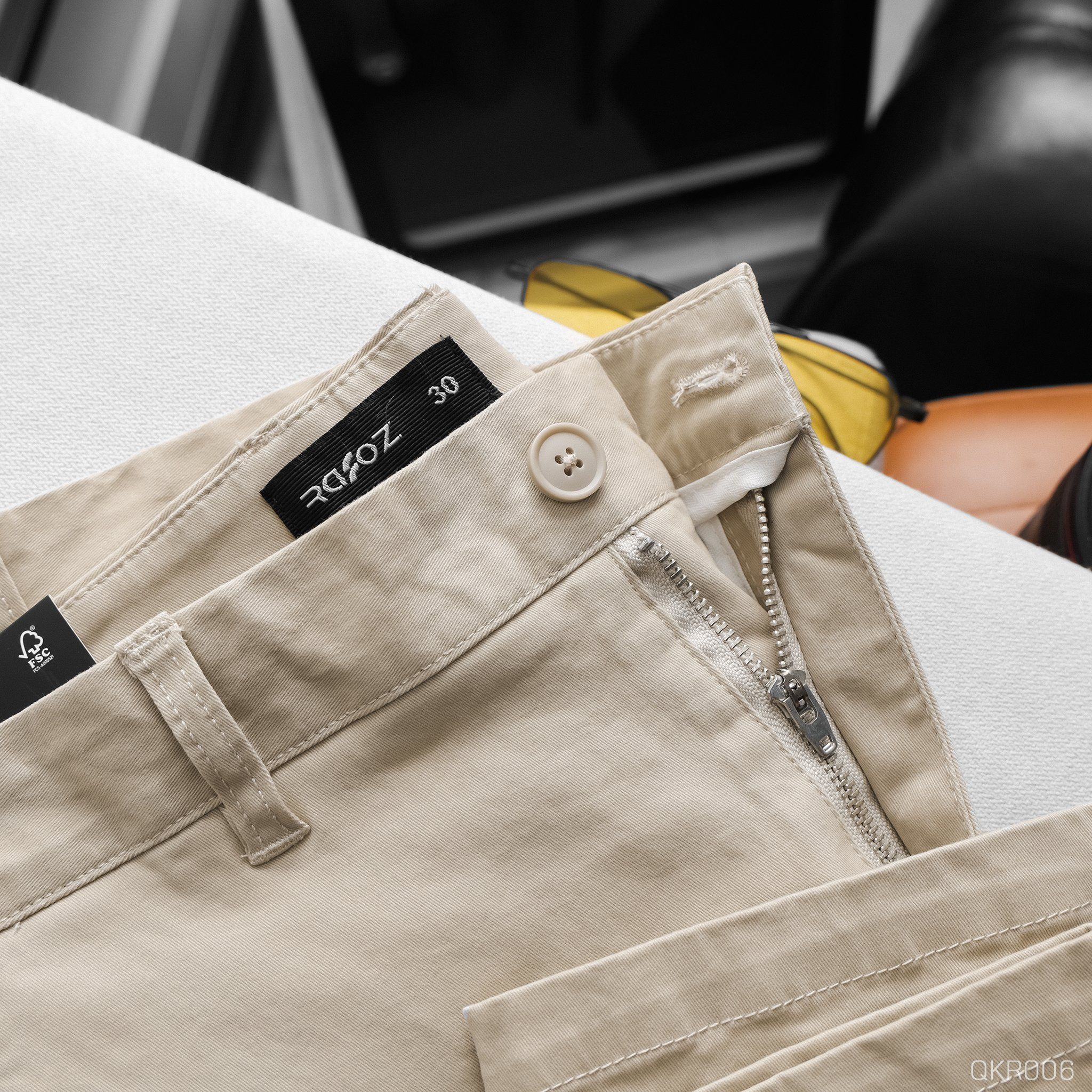  Quần kaki RAFOZ basic form Slimfit - 006 