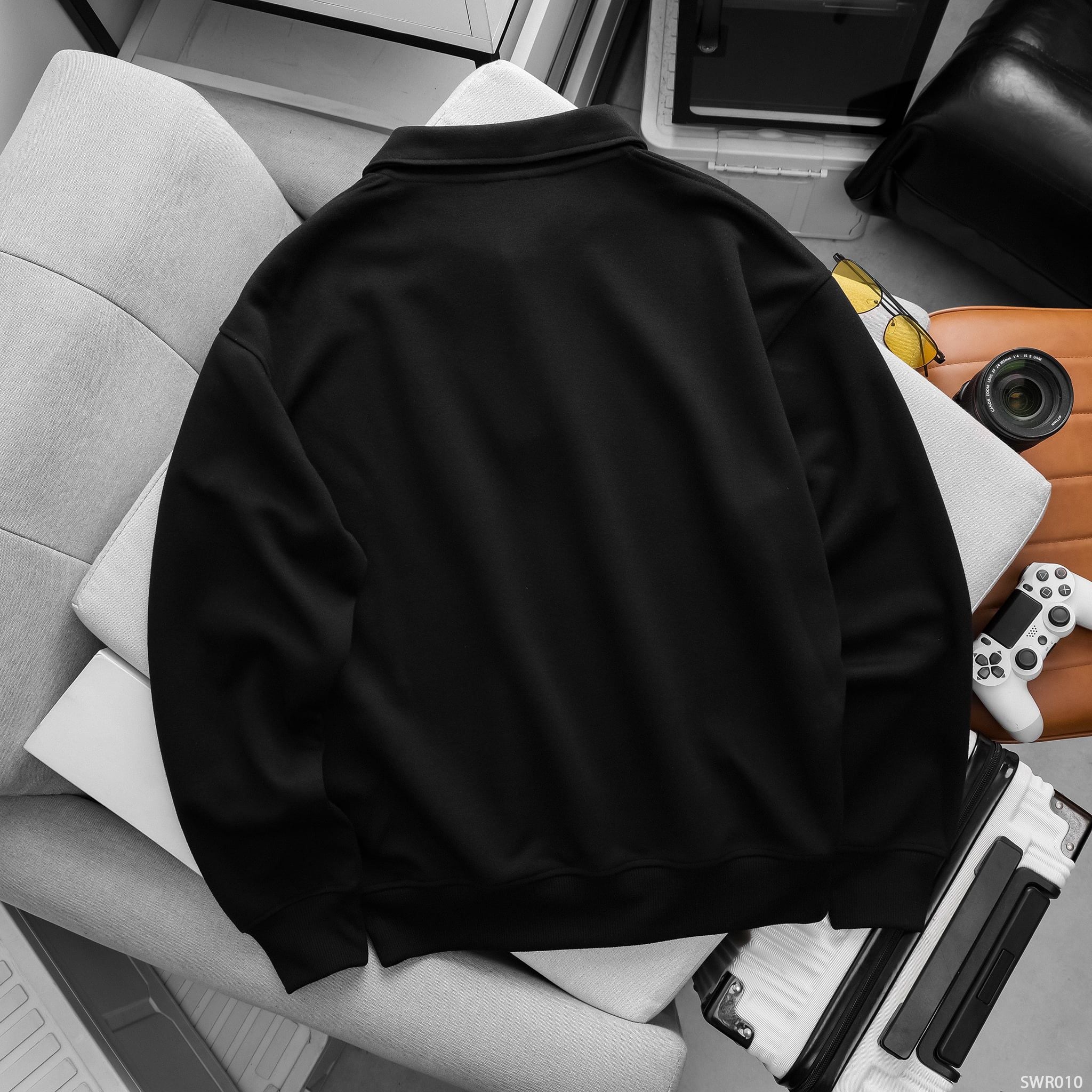  Áo Sweater cổ bẻ RAFOZ Basic - 010 