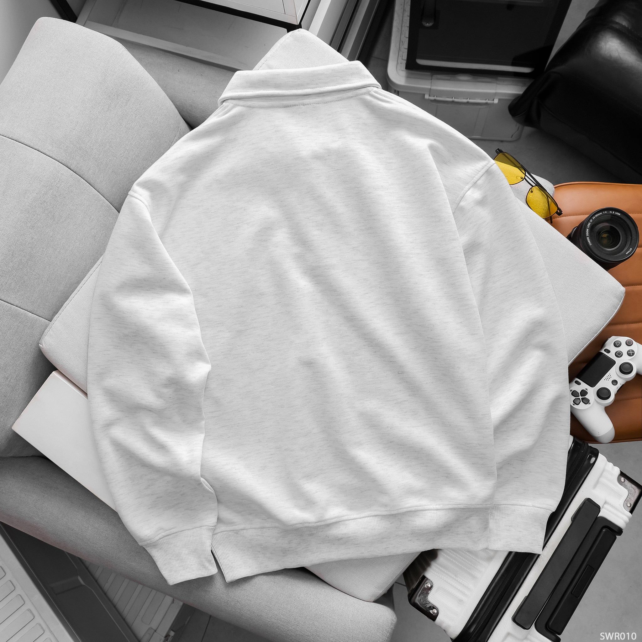  Áo Sweater cổ bẻ RAFOZ Basic - 010 