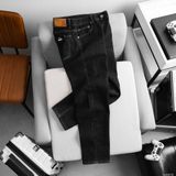  Quần jean relaxed RAFOZ Indigo đen - 079 