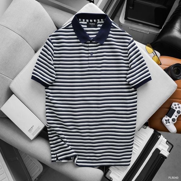 Áo polo RAFOZ Slimfit Striped - 040 