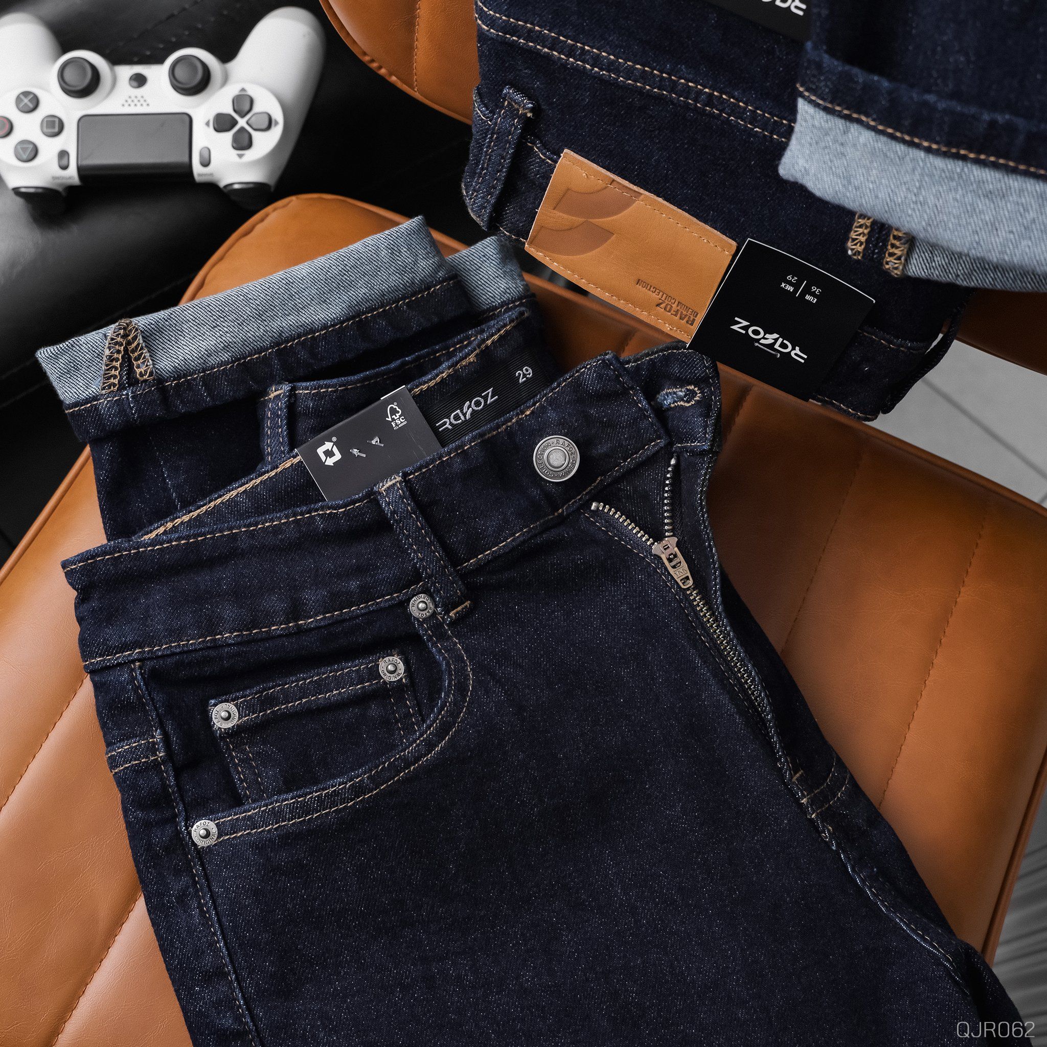  Quần jean RAFOZ Straight Fit Indigo - 062 